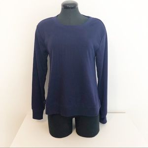 Make + Model Navy Sweatshirt